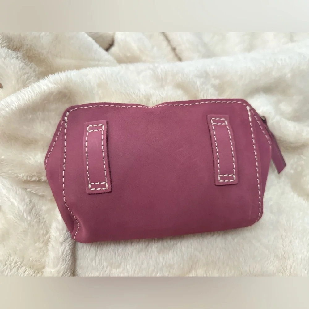 Portland Leather Women's Zip-Tight Belt Bag - Foxglove - Picture 2 of 5